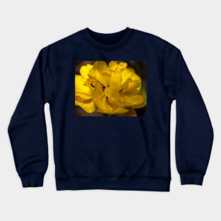 Yellow Flower Crewneck Sweatshirt